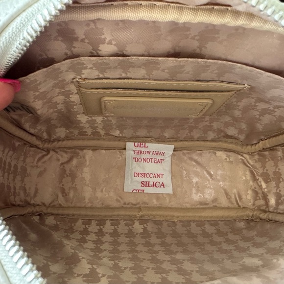 Karl Lagerfeld Paris Maybelle Karl Letter White Crossbody - Picture 7 of 7